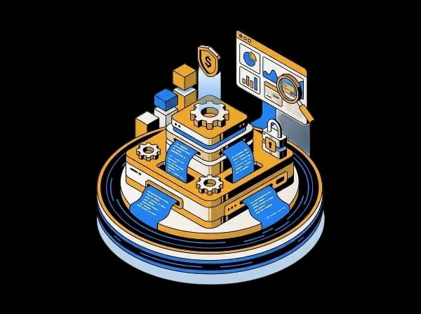 Fintech risk engine case study illustration